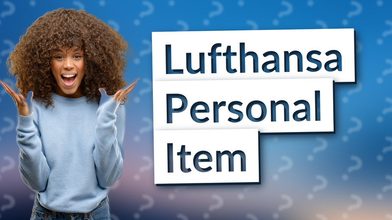 Lufthansa Personal Item