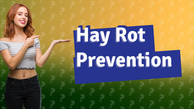 Hay Rot Prevention