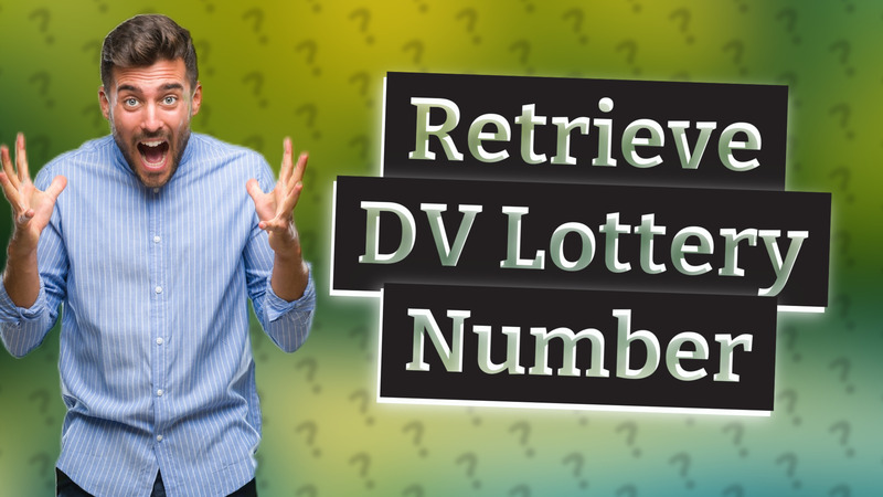 Retrieve DV Lottery Number