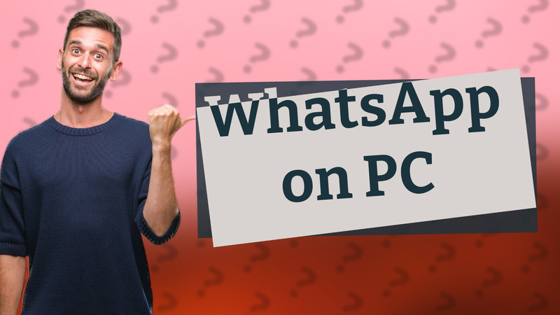 WhatsApp on PC
