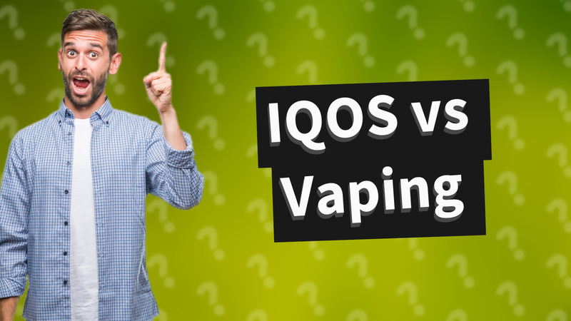 IQOS vs Vaping