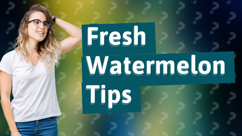 Fresh Watermelon Tips