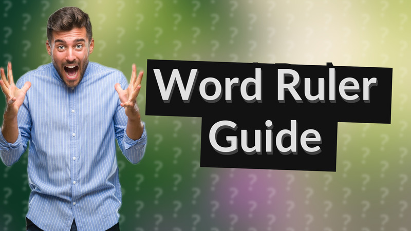 Word Ruler Guide