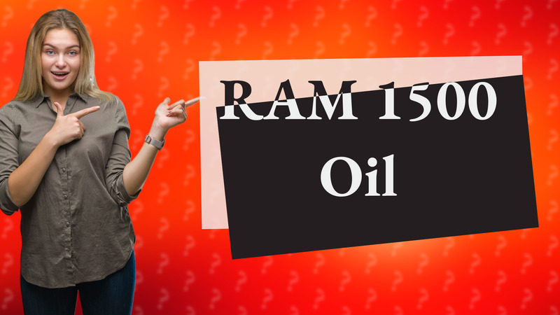 RAM 1500 Oil