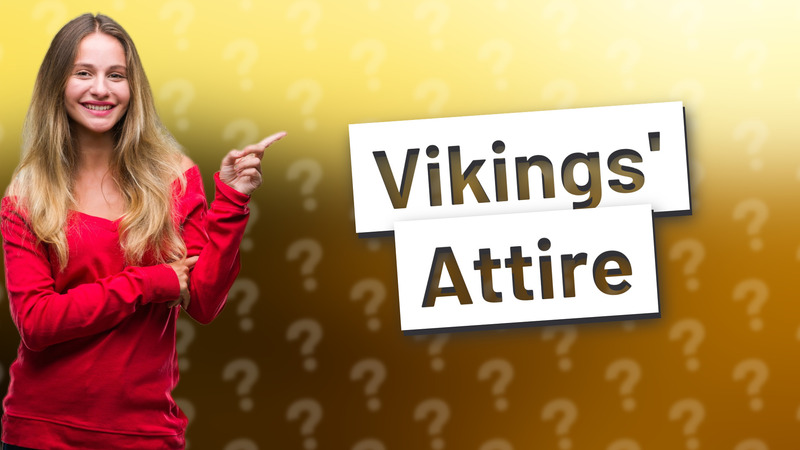 Vikings' Attire