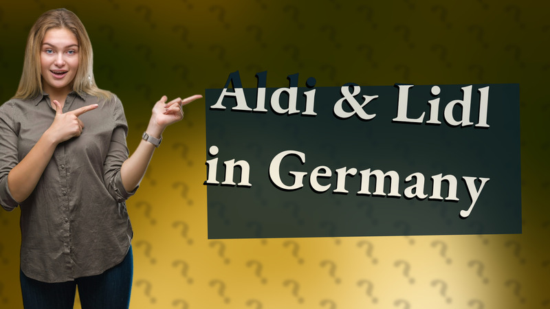 Aldi & Lidl in Germany