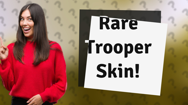Rare Trooper Skin!