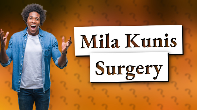 Mila Kunis Surgery