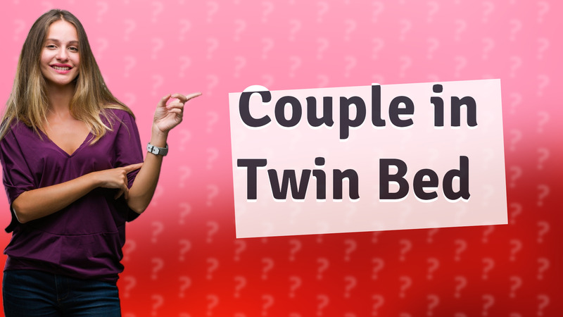 Couple in Twin Bed