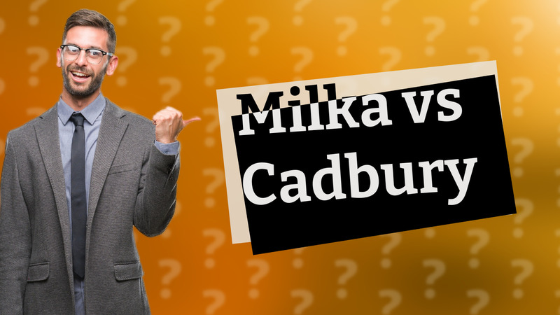 Milka vs Cadbury