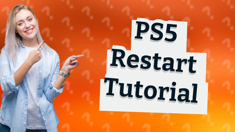 PS5 Restart Tutorial