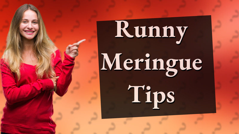 Runny Meringue Tips