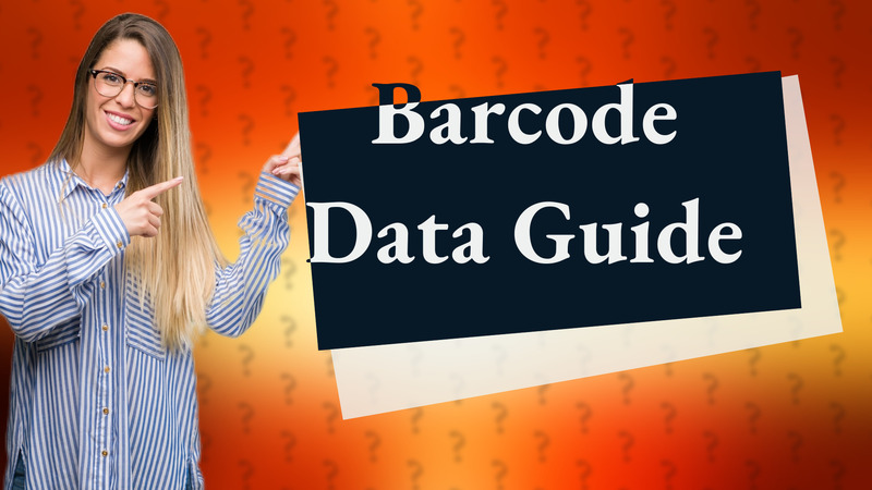 Barcode Data Guide