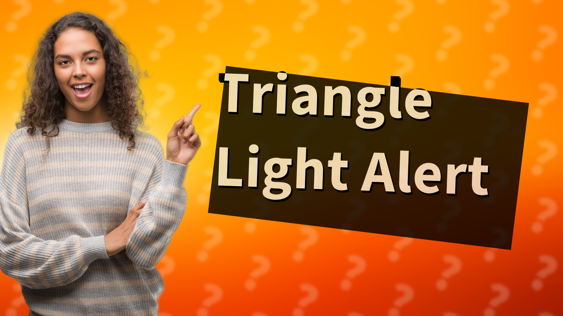 Triangle Light Alert