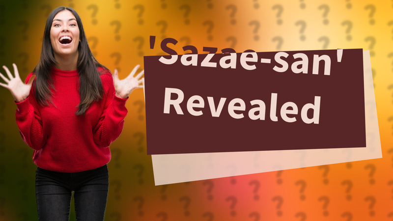 'Sazae-san' Revealed
