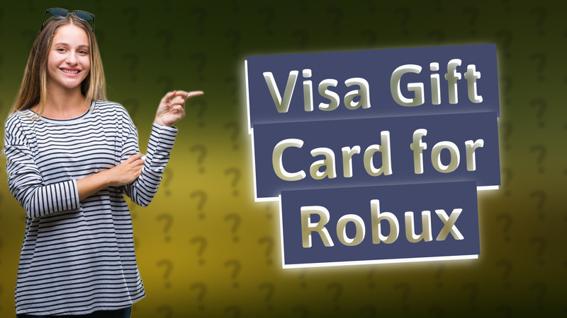 Visa Gift Card for Robux