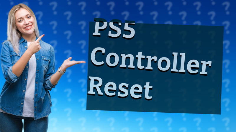 PS5 Controller Reset