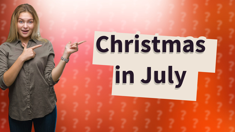 Christmas in July