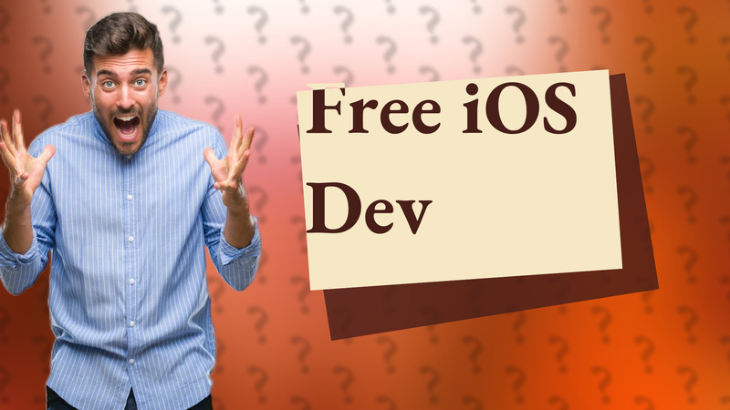 Free iOS Dev