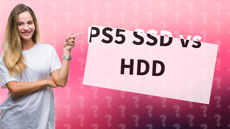 PS5 SSD vs HDD