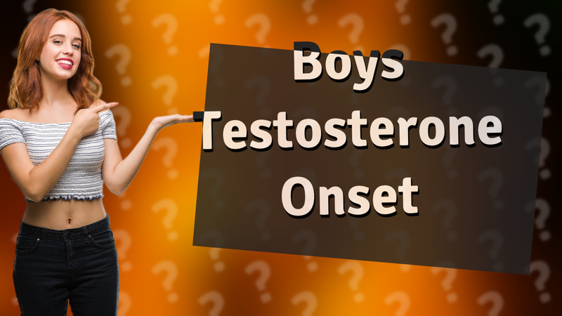 Boys Testosterone Onset