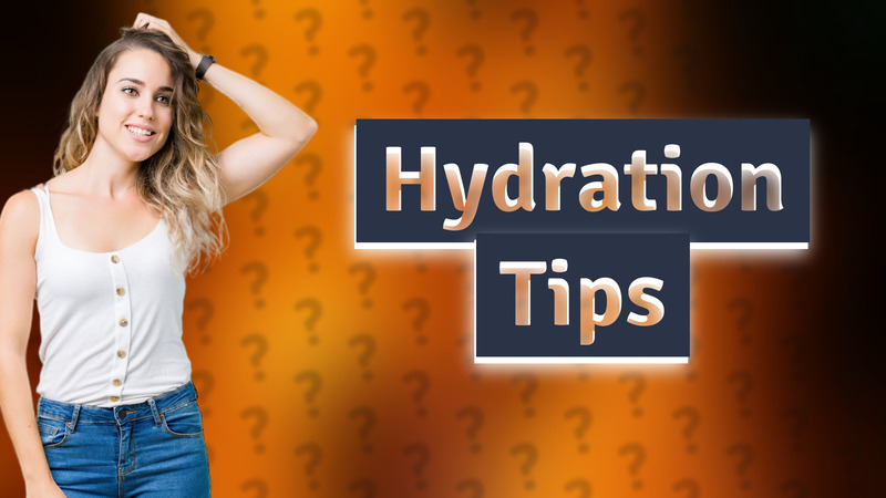 Hydration Tips
