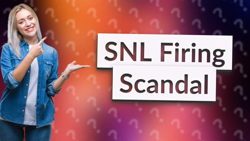 SNL Firing Scandal