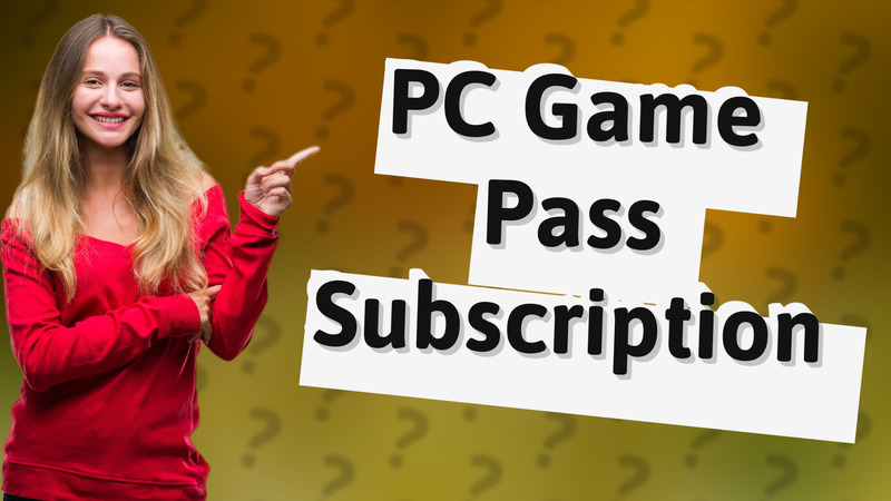 PC Game Pass Subscription