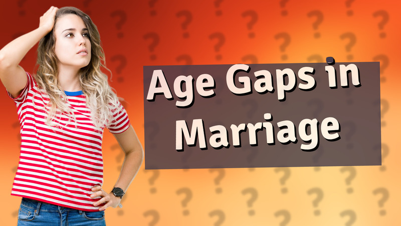Age Gaps in Marriage