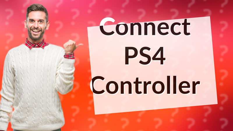 Connect PS4 Controller