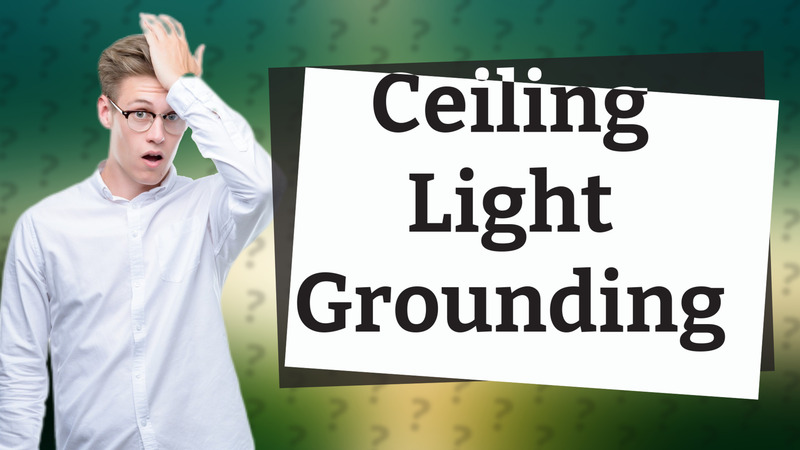 Ceiling Light Grounding