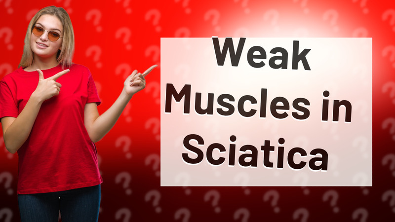 Weak Muscles in Sciatica