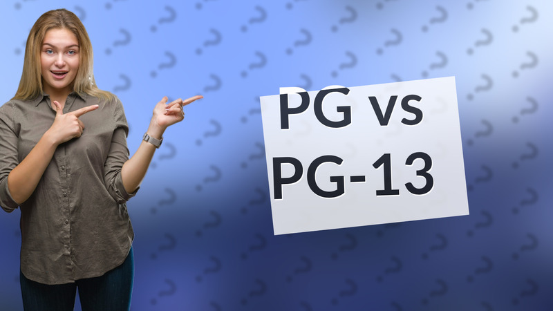 PG vs PG-13