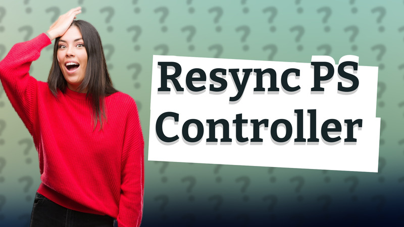 Resync PS Controller
