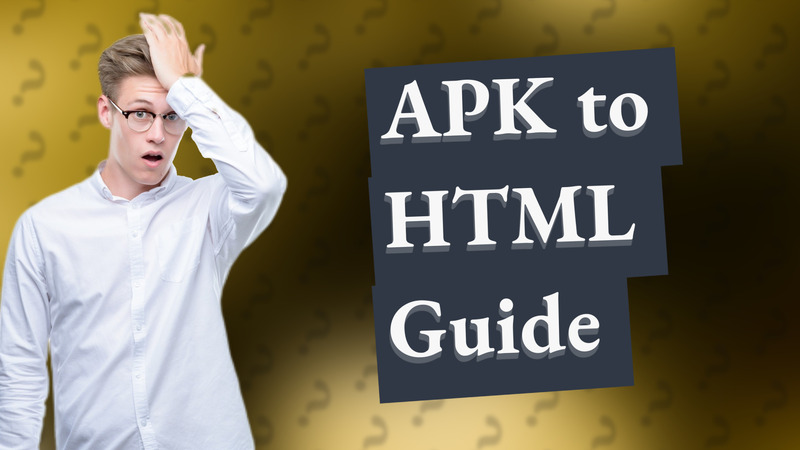 APK to HTML Guide