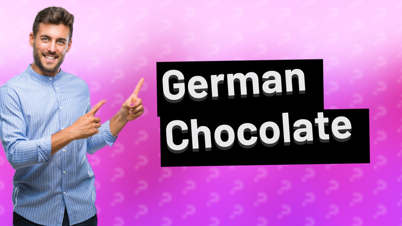 German Chocolate
