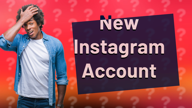 New Instagram Account