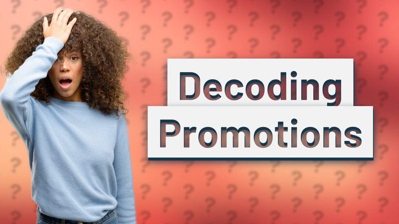 Decoding Promotions