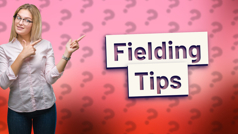 Fielding Tips