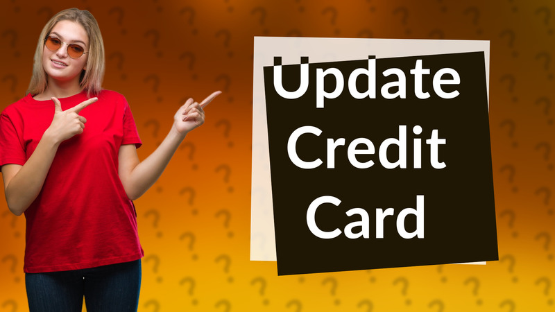 Update Credit Card