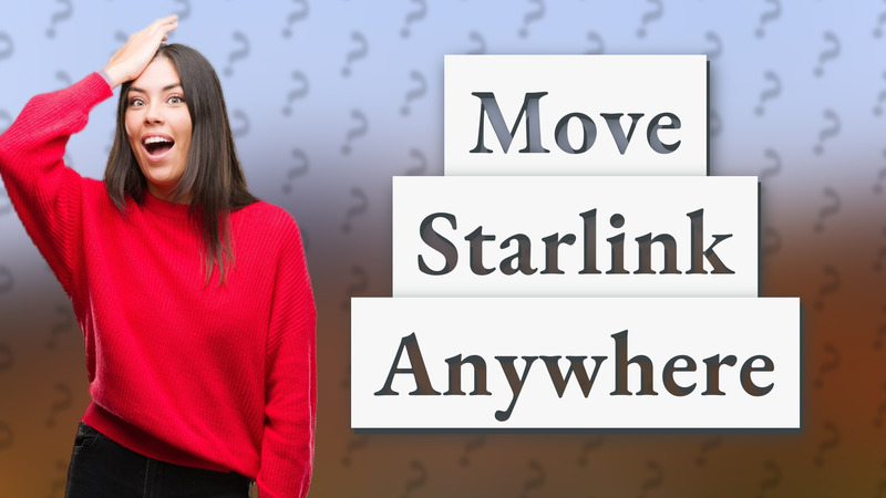 Move Starlink Anywhere