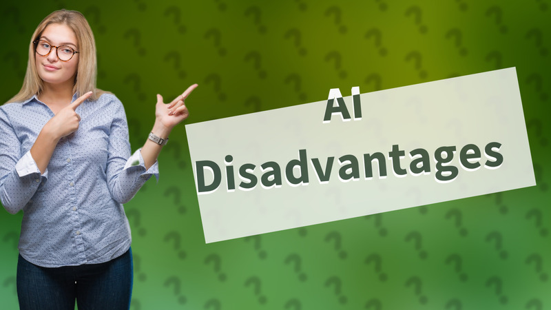 AI Disadvantages
