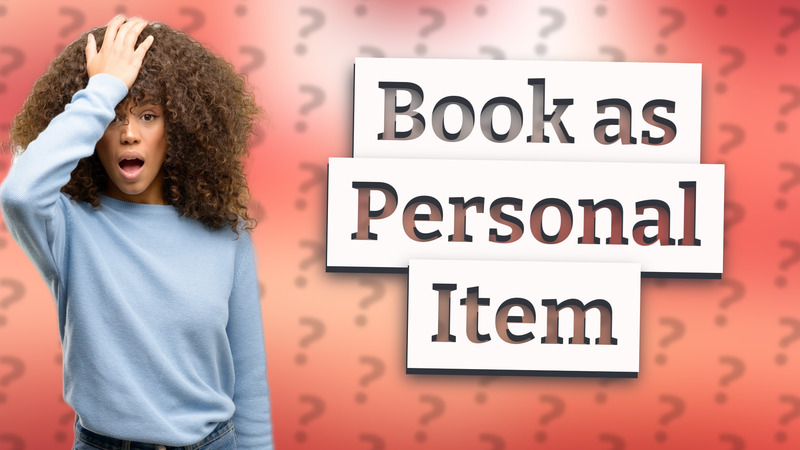 Book as Personal Item