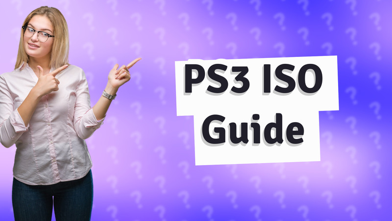 PS3 ISO Guide
