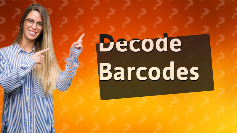 Decode Barcodes
