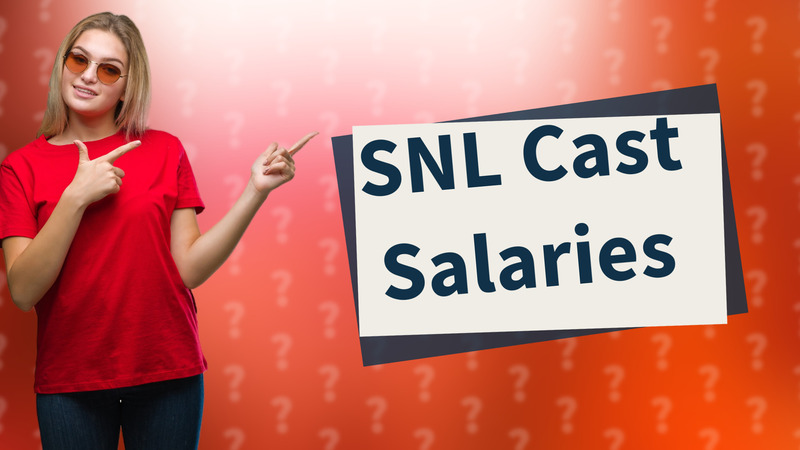 SNL Cast Salaries
