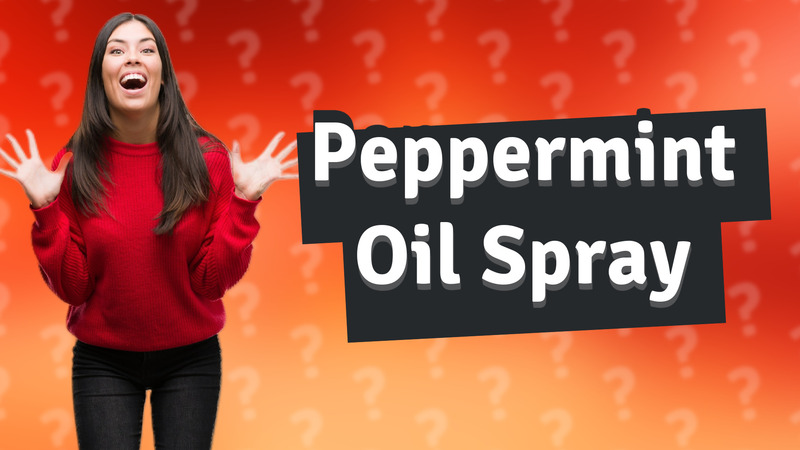 Peppermint Oil Spray