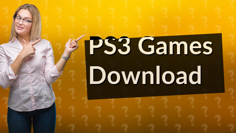 PS3 Games Download