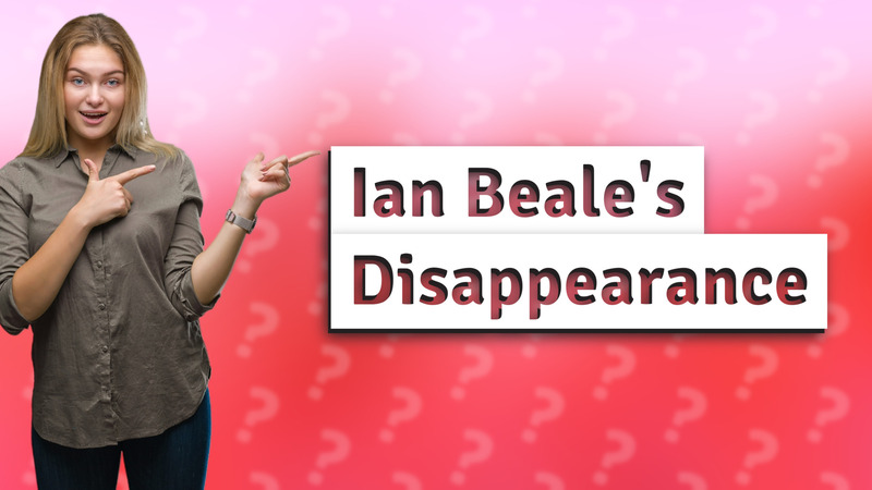 Ian Beale's Disappearance
