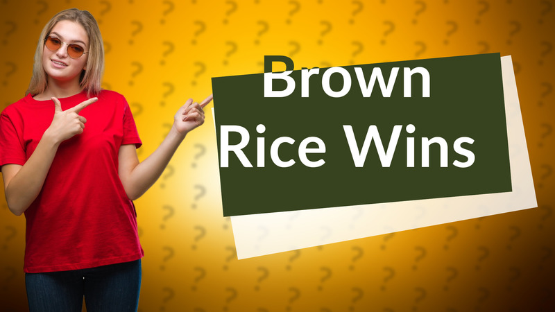 Brown Rice Wins